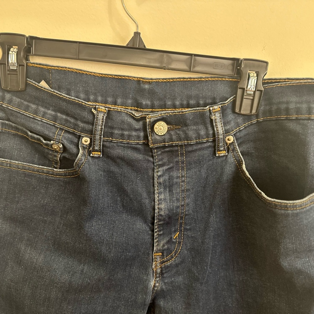 Levi's Dark Blue Straight Jeans 511 - Picture 2 of 9
